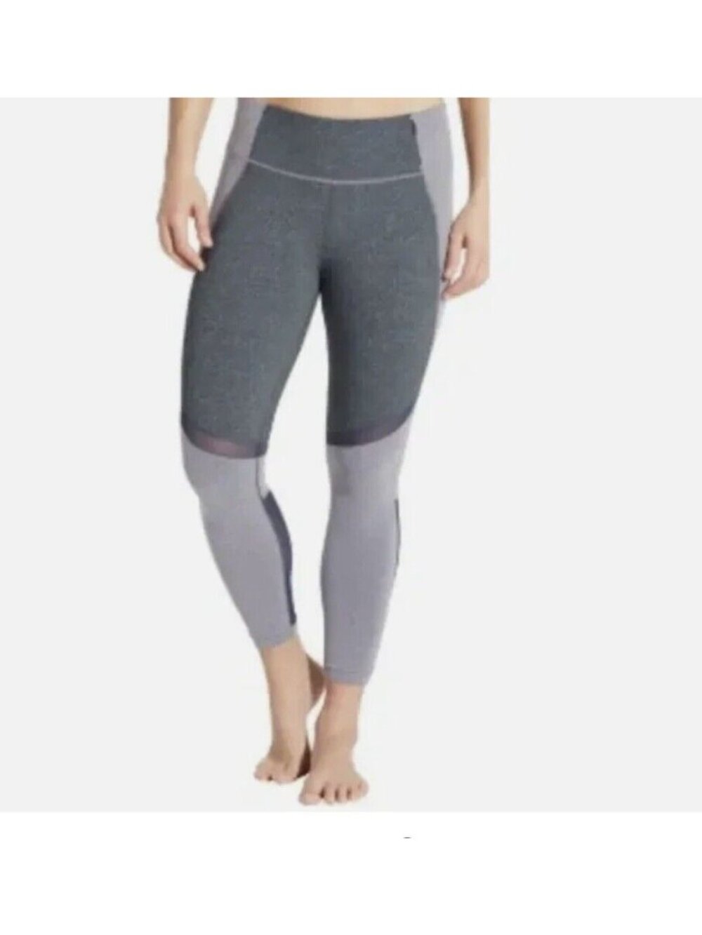 CALIA Women's Essential Heather 7/8 Leggings Yoga Pants Gray Size Large New